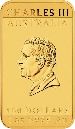 1 oz Smok Prostokątna Złota Moneta | 2025