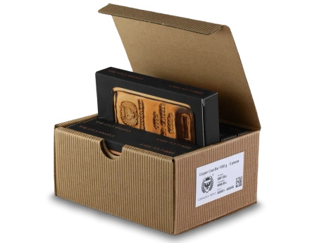 1 kg Sztabka Miedzi | Germania Mint