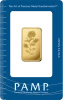 1/2 oz Złota Sztabka Róża | PAMP