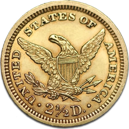 2.5 Dollar Quarter Eagle "Liberty Head" | Gold | 1840-1907