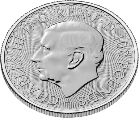 1 oz Britannia Karol III Platynowa Moneta | 2025