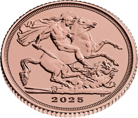 Ćwierć Suwerena Karol III Złota Moneta | 2025