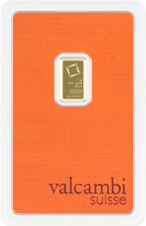 1g Złota Sztabka | Valcambi