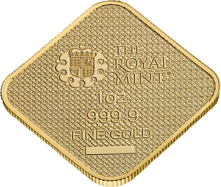 1 oz Bestie Królowej Completer Sztabka Złota | Royal Mint