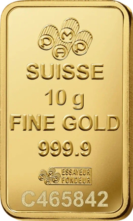 10g Złota Sztabka Róża | PAMP