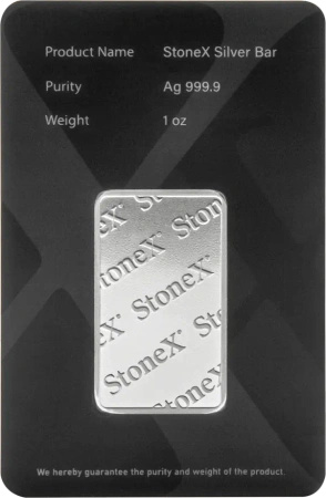 1 oz Srebrna Sztabka | StoneX Bullion