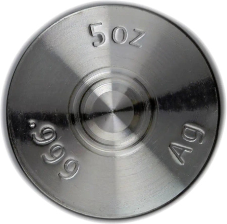 5 Uncji Srebrny Pocisk (Kaliber 12)