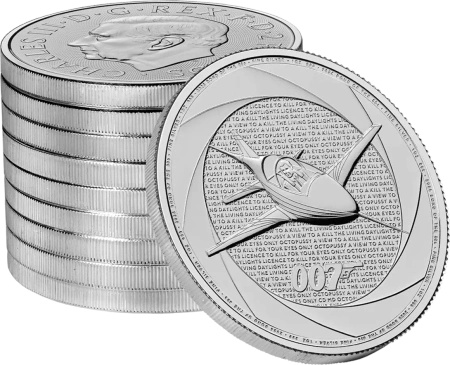 1 oz Bond of the 1980s Srebrna Moneta | 2025