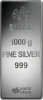 1 Kilo Silver Bar | PAMP Fortuna