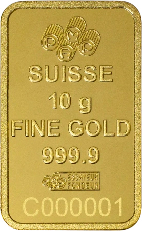 10g Sztabka złota | PAMP Fortuna | Z Ramką