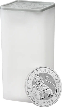 1 oz Brytyjski Lew Srebrna Moneta | 2025