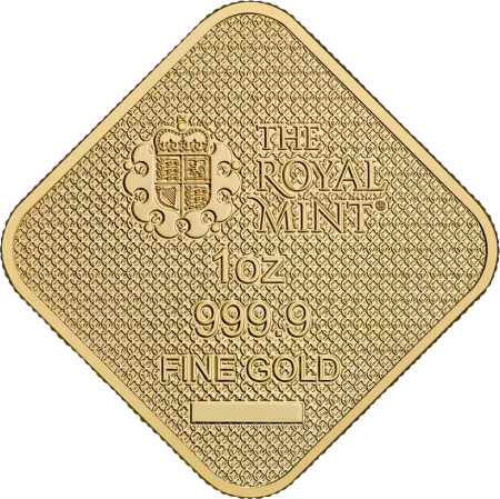 1 oz Bestie Królowej Completer Sztabka Złota | Royal Mint