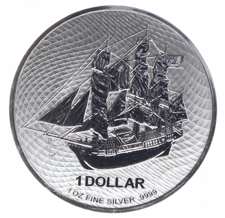 1 Uncja Wyspy Cooka Srebrna Moneta | Mieszane Roczniki