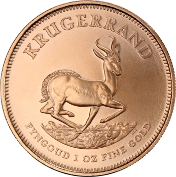 1 Uncja Krugerrand Złota Moneta | Mieszane Roczniki