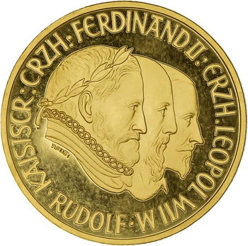 500 Schilling Złota moneta | 1993